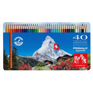 Caran d’ache(คารันดาช) ดินสอสีระบายน้ำ Prismalo 40 สี 999.340