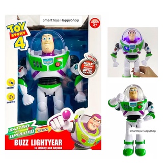 Toy Story 4 Buzz Lightyear To Infinity and Beyond  Light&amp;Sound หุ่นยนต์ตัวเขียวไซส์ใหญ่รุ่นพิเศษมีไฟมีเสียงเดินได้