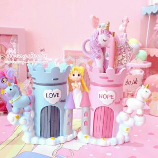 โหลใส่ดินสอ+ปากกา+เครื่องเขียน ยูนิคอร์น สุดน่ารัก🎉
