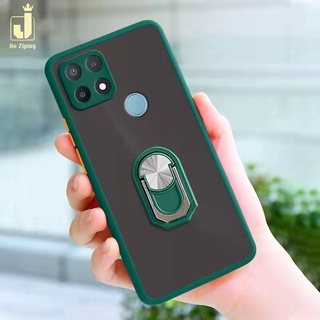 เคสโทรศัพท์มือถือ ซิลิโคน ใส ผิวด้าน กันกระแทก สําหรับ Realme 8 7 7i 6 6i 5 5s 5i Pro C21y C12 Narzo 30A C