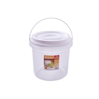 ถังข้าวสารพลาสติกตวง KEY WAY 7.5 กก. สีขาว ที่ใส่อาหาร Kitchen Food Containers