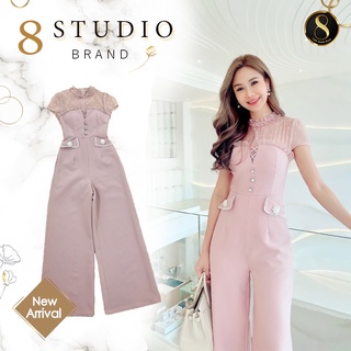 8 Studio Brand เสื้อผ้าแบรนด์แท้การันตี จั๊มสูทขายาวสีชมพูหวานๆ ใช่งานที่ทุกคนถามหามั้ยน๊าา