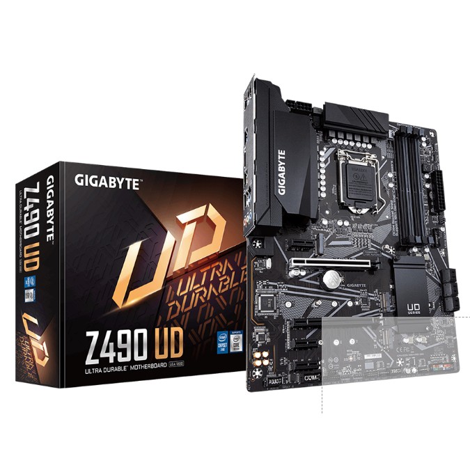MAINBOARD (เมนบอร์ด) 1200 GIGABYTE Z490 UD