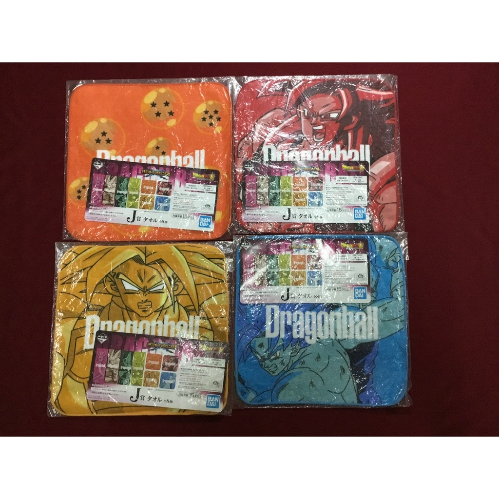 ผ้าเช็ดหน้าลาย Dragonball #2