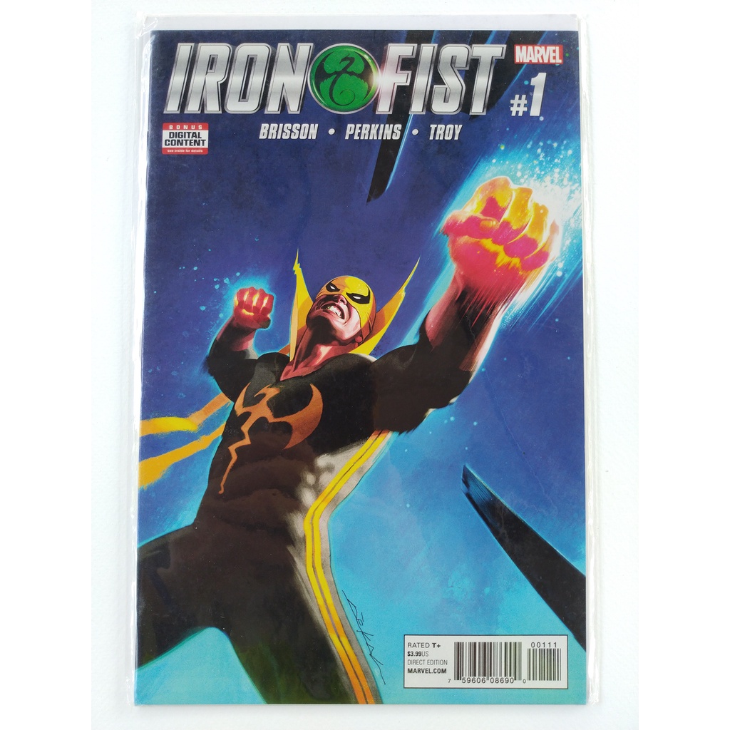 หนังสือการ์ตูน Iron Fist #1 (2017) ภาษาอังกฤษ