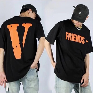 เสื้อยืด พิมพ์ลาย Big v Street Wear FRlENDS แฟชั่นสําหรับผู้ชาย และผู้หญิง