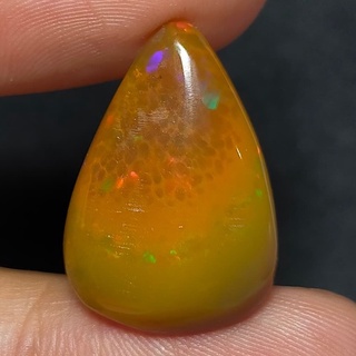 พลอย โอปอล เอธิโอเปีย ธรรมชาติ แท้ ( Natural Opal Ethiopia ) หนัก 9.24 กะรัต