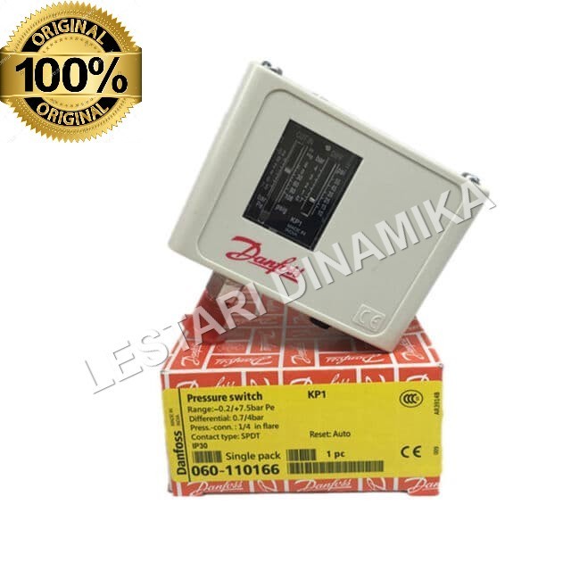 ระบบควบคุมแรงดันต่ํา ชนิด KP1 DANFOSS