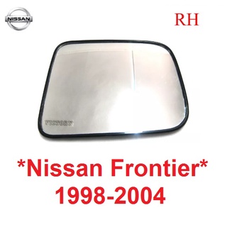 RH เนื้อกระจกมองข้าง NISSAN FRONTIER D22 1998 - 2004 กระจกมองข้าง นิสสัน ฟรอนเทียร์ ดี22 กระจก เลนส์กระจก