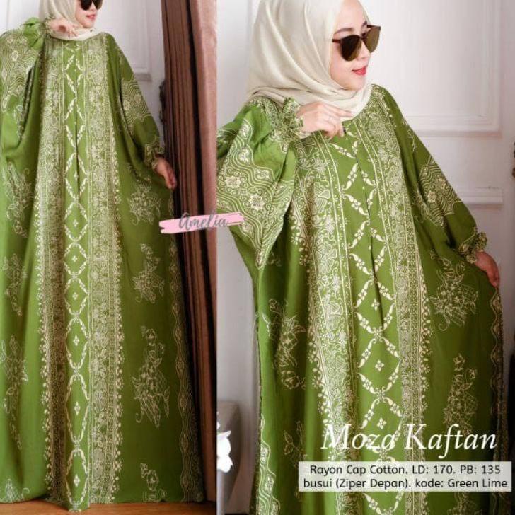 คอลเลคชั่นล่าสุด.. BILION KAFTAN MOZZA MAXY DRESS SUPER JUMBO LD 150 DASTER BATIK BUSUI FRONT ZIPPER