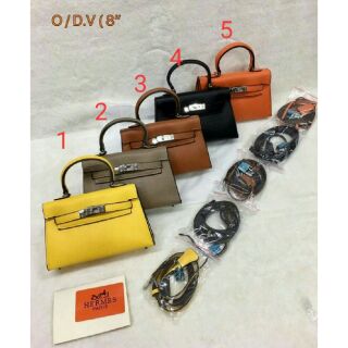 Hermes 8" หนังนิ่มมากๆ หนังหอม พร้อมส่งไม่ต้องรอพรี