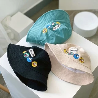 หมวกบัคเก็ตลายการ์ตูนของเด็กผู้ชายเด็กผู้หญิง สีสันสดใส มีให้เลือก 5สี MZ02