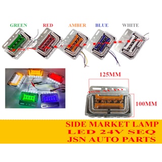 J115s13 โคมไฟ LED 24V SEQ 125 มม. X 100 มม.