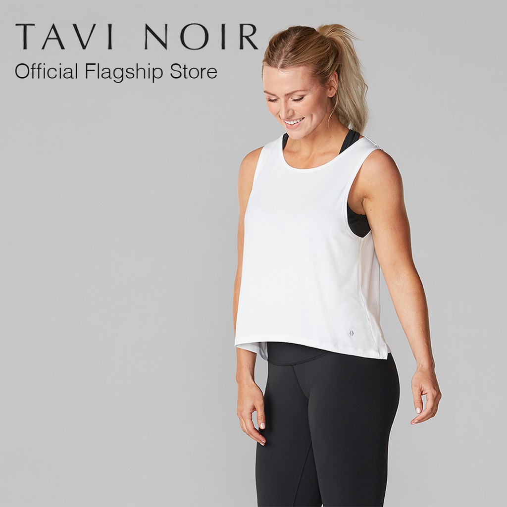 Tavi Noir แทวี นัวร์ เสื้อออกกำลังกาย High-Low Tank
