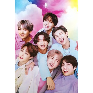 โปสเตอร์ รูปถ่าย บอยแบนด์ เกาหลี BTS Bangtan Boys 방탄소년단 POSTER 24"x35" นิ้ว Korea Boy Band K-pop Hip Hop V7