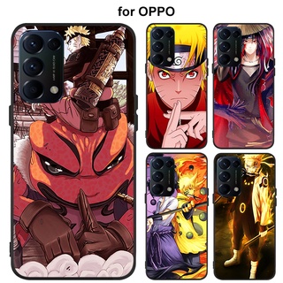 เคส OPPO Reno 8 8Z 4 5 6 7 6Z 7Z Z PRO 5G โทรศัพท์มือถือแบบนิ่ม ลายการ์ตูนนารูโตะ สําหรับ