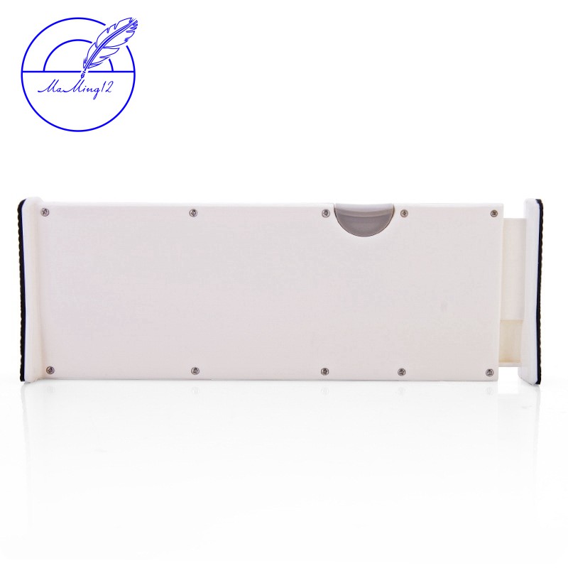 Stock Drawer Dividers White Spring Loaded Expandable Kitchen
