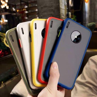 [ส่งจากไทย] เคสกันกระแทก ปุ่มสีผิดด้าน Case Huawei Mate30 / Mate30Pro เคสโทรศัพท์ ออฟโป้ ขอบนิ่มหลังแข็ง เคส Mate30 Pro