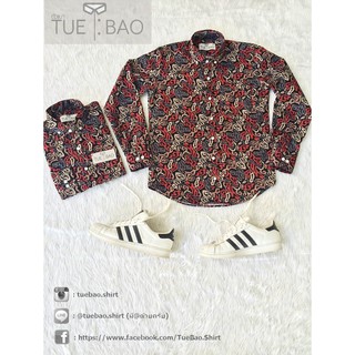 TueBaoShirt  เสื้อเชิ้ตแขนยาว ผ้าคอมทวิว