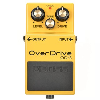 Boss OD-3 OverDrive เสียงแตกหนานุ่มลึก ซัสเทนยาวที่สุด เพิ่มพลังเสียงในแบบเทอร์โบ โอเวอร์ไดร์ฟ