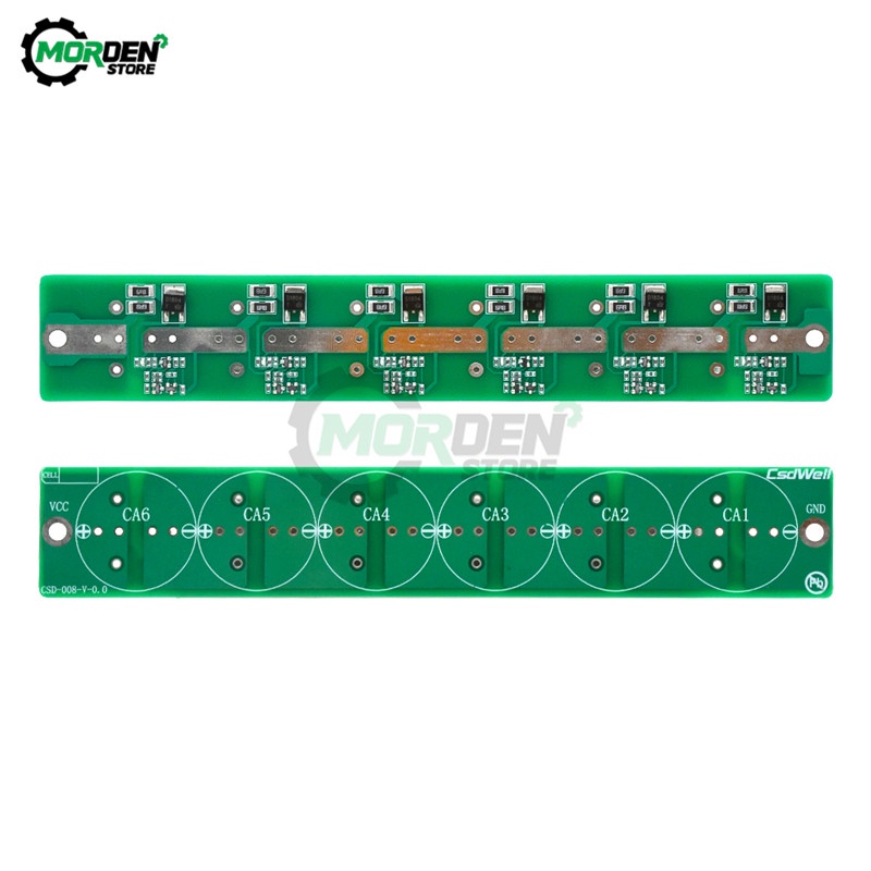 2.7V 100F - 500F 220F 350F 360F 400F 500F 800F 6 String Super Farad Capacitor Balancing Protection B