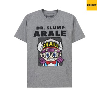 เสื้อผ้าผชPower 7 shop ดร.สลัมป์ กับหนูน้อยอาราเล่ เสื้อยืด Dr. Slump Arale การ์ตูนลิขสิทธิ์แท้ รุ่น 0120-601S-5XL