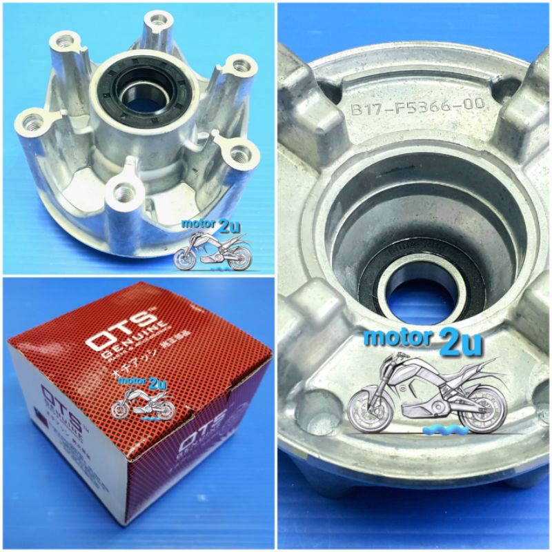 Y15 Y15ZR YSUKU Y16 Sprocket Spoket Clutch Hub ครบชุดพร้อมซีลน้ํามันและแบริ่ง
