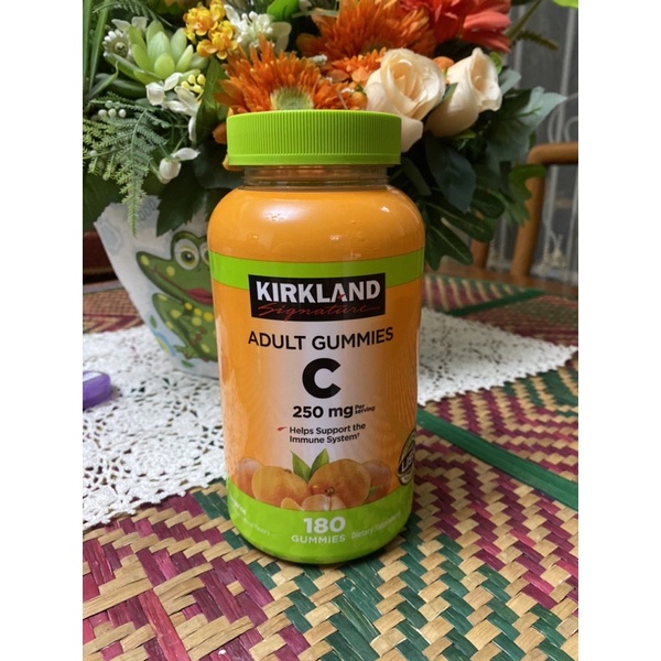 Kirkland Vitamin c 250mg 180Gummies Exp07/2023
