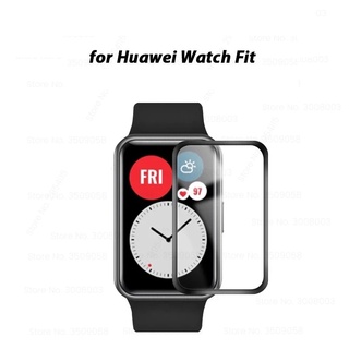 ตัวป้องกันหน้าจอ PMMA แบบเต็มสำหรับ Huawei Watch Fit