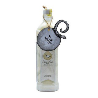 Praohom Coconut Cooking Oil 1l  พร้าวน้ำมันมะพร้าว 1 ลิตร