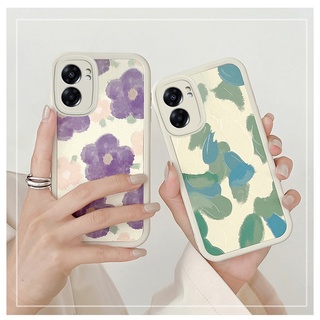 เคส OPPO A77 5G A96 A76 A53 A15s A15 A92 A52 A31 เคส Reno8 Z 5G 7z 7 Pro Lite Reno 6 5 Z 4 Se A72 A33 A9 A5 2020 A12e A12 A3s A7 A5s F11 F9 K5 เคสดอกไม้นุ่ม ฝาครอบกันกระแทก