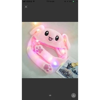 หมวกตุ๊กดึก กระดิกหูได้ บีบแล้วหูกระดิกได้มีไฟ นารัก