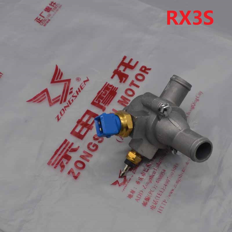 zongshen RX3 rx3s zs400gy-2 400cc thermostat housing switch temperature control motorcycle accessori