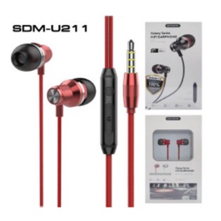 หูฟัง SDM-U211 Red / White / Black SENDEM