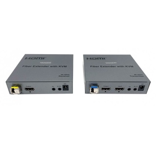 VANZEL 20 KM 60P HD/USB KVM EXTENDER OVER SINGLE FIBER CABLE รุ่น KT20KM