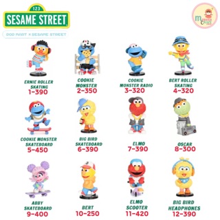 ❣️พร้อมส่ง...แบบตัวแยก❣️Sesame Street Meet Street Series