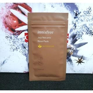 แผ่นมาส์กลอกสิวเสี้ยน แท้💯%Innisfree Jeju Volcanic Nose 1แพ็ค (มี6แผ่น) มีฉลากไทย