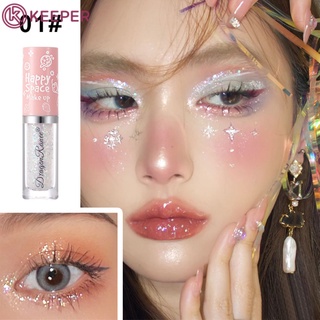 Dragon Ranee Glitter Highlighter Liquid Eye Shadow อายไลเนอร์ทนทานกันน้ำ Gold Shimmer และ Shine Eye Silkworm ดินสอแต่งหน้าเครื่องมือความงาม【Keeper】