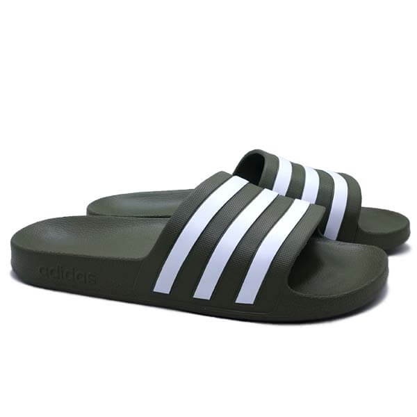 Adidas Adilette Aqua Sandals GZ5234 - Focus Olive/Cloud White