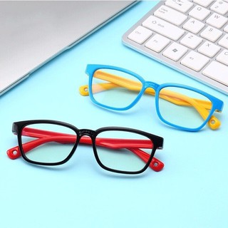 Flash Sale เเว่นตากรองแสง สีฟ้าเด็ก F8140 เเว่นเด็ก เเว่นตาเด็ก แว่นตา เเว่นถนอมสายตา Anti Blue Light Glasses Ehfu