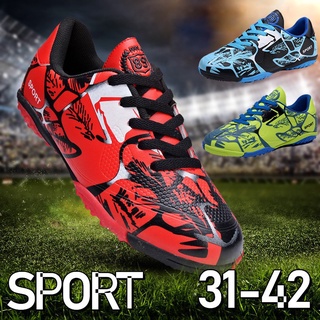 รองเท้าฟุตบอล รองเท้ากีฬา รองเท้าฟุตบอล รองเท้าฟุตซอลFutsal Turf Football Shoes Outdoor Kids Sport Futsal Soccer Boots