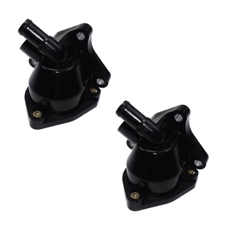 2X 19320PNA003 Engine Coolant Thermostat Housing For Honda CR-V CRV 2.4L 2002 2003 2004 2005 2006, Civic 1.7L 2002-2005