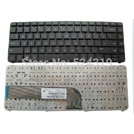 2021 สําหรับ HP DV4-3000 DV4-4000 DM4-3000 Series คีย์บอร์ด US Layout ไม่มีกรอบ