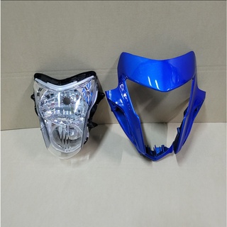 หน้ากากหน้า sonic new สีน้ำเงิน พร้อมไฟหน้า