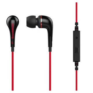 SoundMagic ES11S หูฟังมีไมค์สำหรับ iphone android - สีแดง