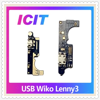 USB Wiko Lenny 3/lenny3 อะไหล่สายแพรตูดชาร์จ แพรก้นชาร์จ Charging Connector Port Flex Cable（ได้1ชิ้นค่ะ) ICIT-Display