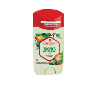 *ลด 75.- ใส่โค้ด 942C9GY* Old Spice Fresher Tropics กลิ่นสดชื่นซาบซ่า ของเปลือกผลไม้เขตร้อน และเอกลักษณ์ของกลิ่นส้มและมะ