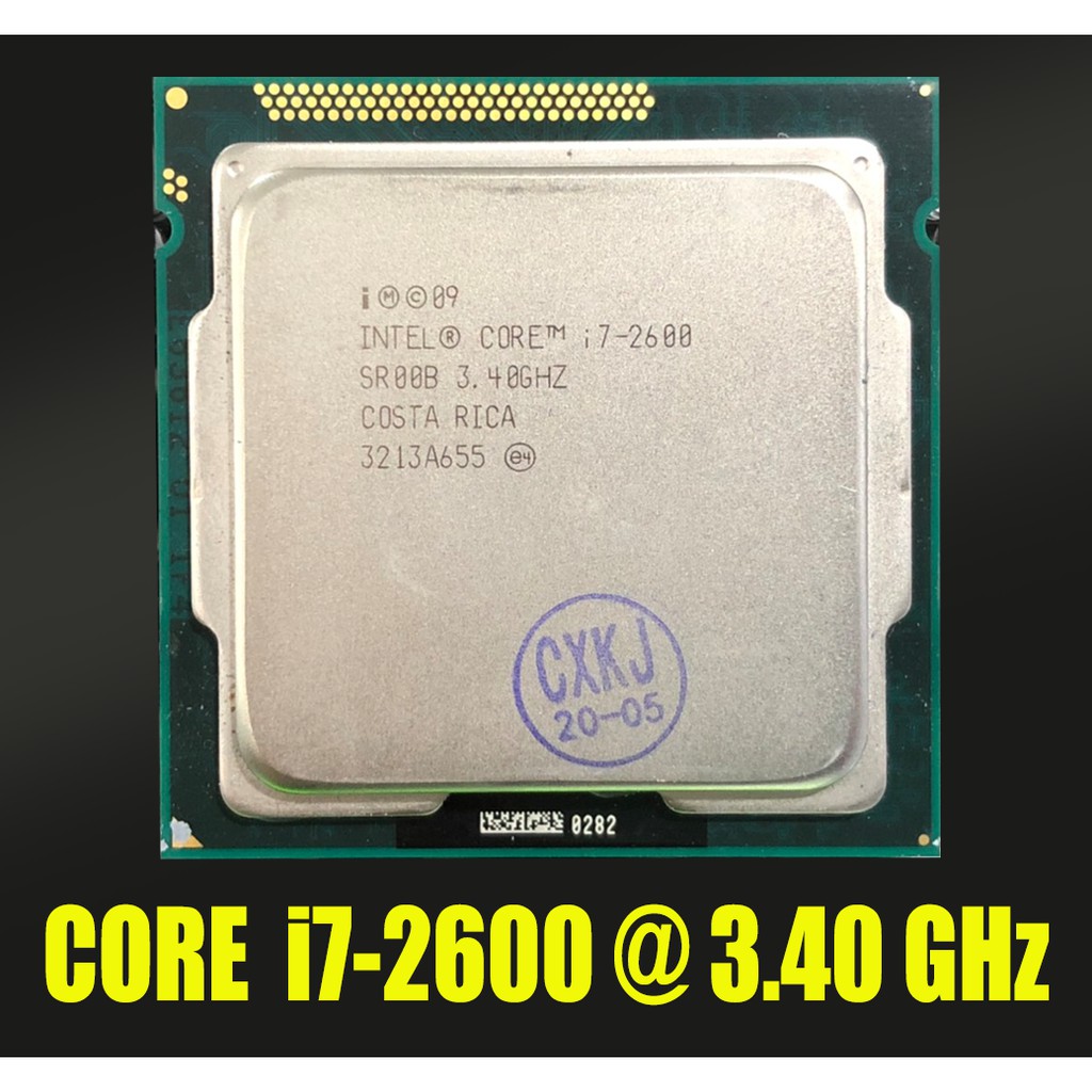 Intel core i7 2600 характеристики тянет ли