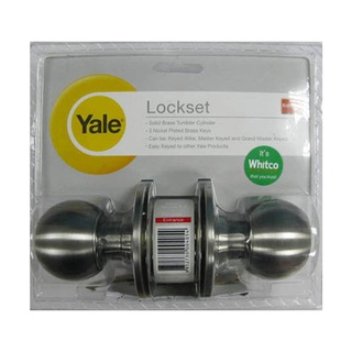 YALE ลูกบิด(หัวกลม) KN-VCA5227US32D SS/ด้าน