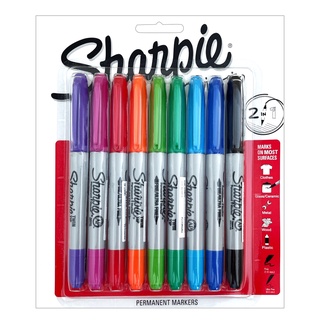 Sharpie ปากกามาร์กเกอร์ 2 หัว ชาร์ปี้ Twin Tip แพ็ค 9 สี